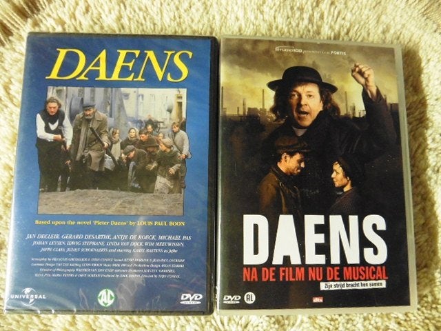Daens (De Film) + Daens (De Musical), Cd's en Dvd's, Ophalen of Verzenden, Zo goed als nieuw, Drama