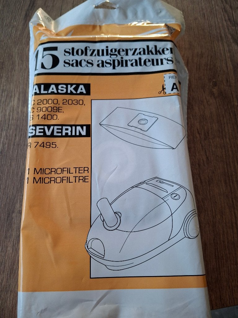 16 sacs d'aspirateur, Electroménager, Enlèvement, Neuf