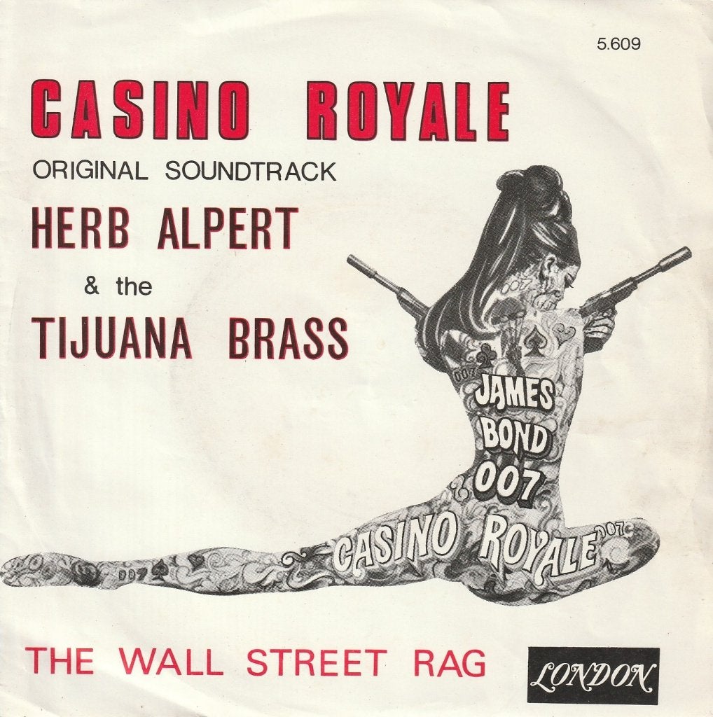 Herb Alpert - Casino Royale - Ost, Cd's en Dvd's, Vinyl Singles, Gebruikt, Fotohoes, Filmmuziek en Soundtracks, 7 inch