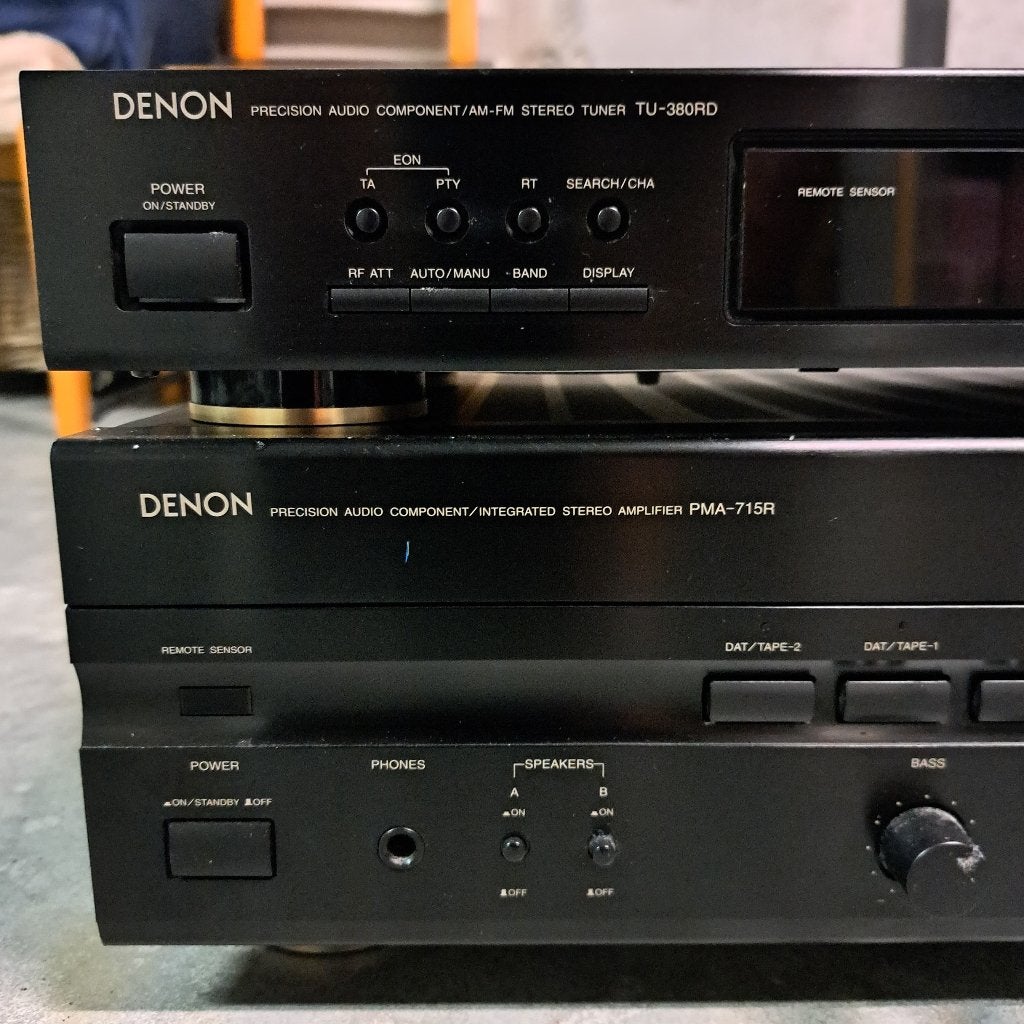 Amplificateur DENON PMA-715R et tuner TU-380RD, TV, Hi-fi & Vidéo, Denon, 60 à 120 watts, Enlèvement, Stéréo