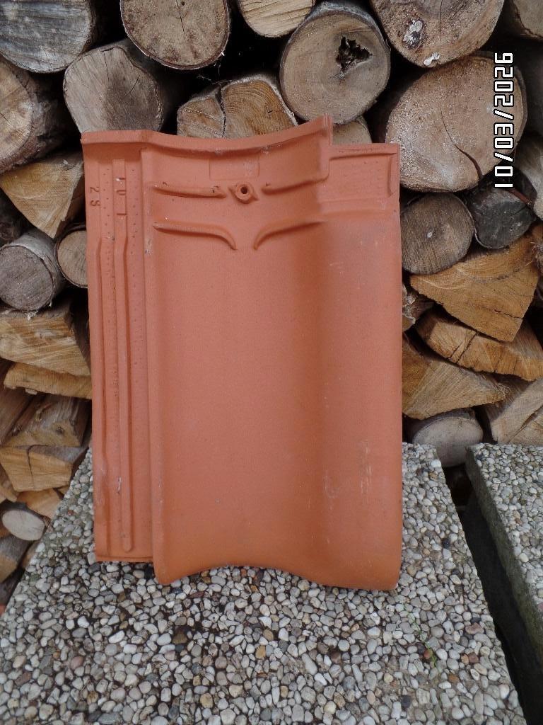 Koramic Dakpannen + toezichtsputten, Doe-het-zelf en Bouw, Dakpannen en Dakbedekking, Nieuw, Dakpannen, Steen of Klei, Rood, Minder dan 5 m²