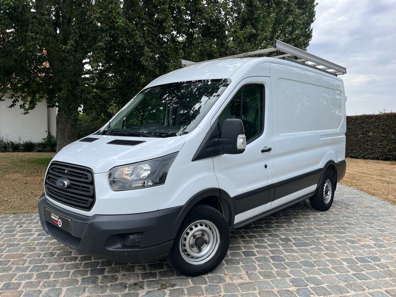 Ford Transit (alle) 2.0 TDCi L2H2/1eignr/Camera/Airco/Hands, Auto's, Zwart, 0 kg, 185 g/km, Bedrijf