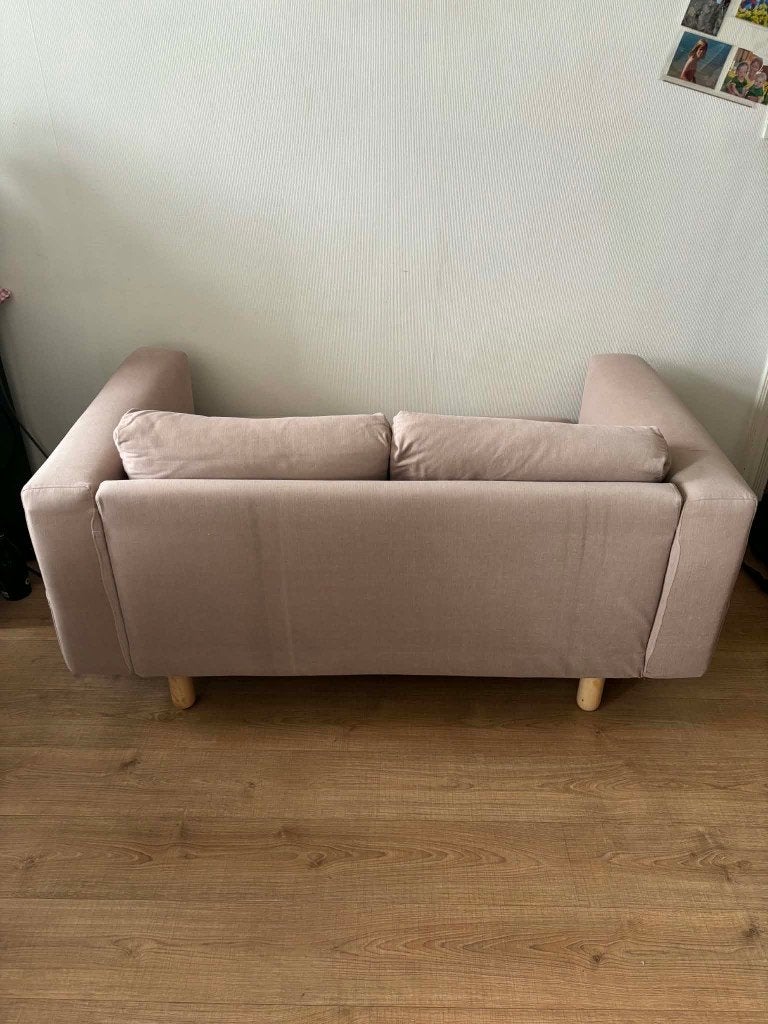 Zetel, 2-zit lichte kleur, Banc droit, Enlèvement, Utilisé, Deux personnes