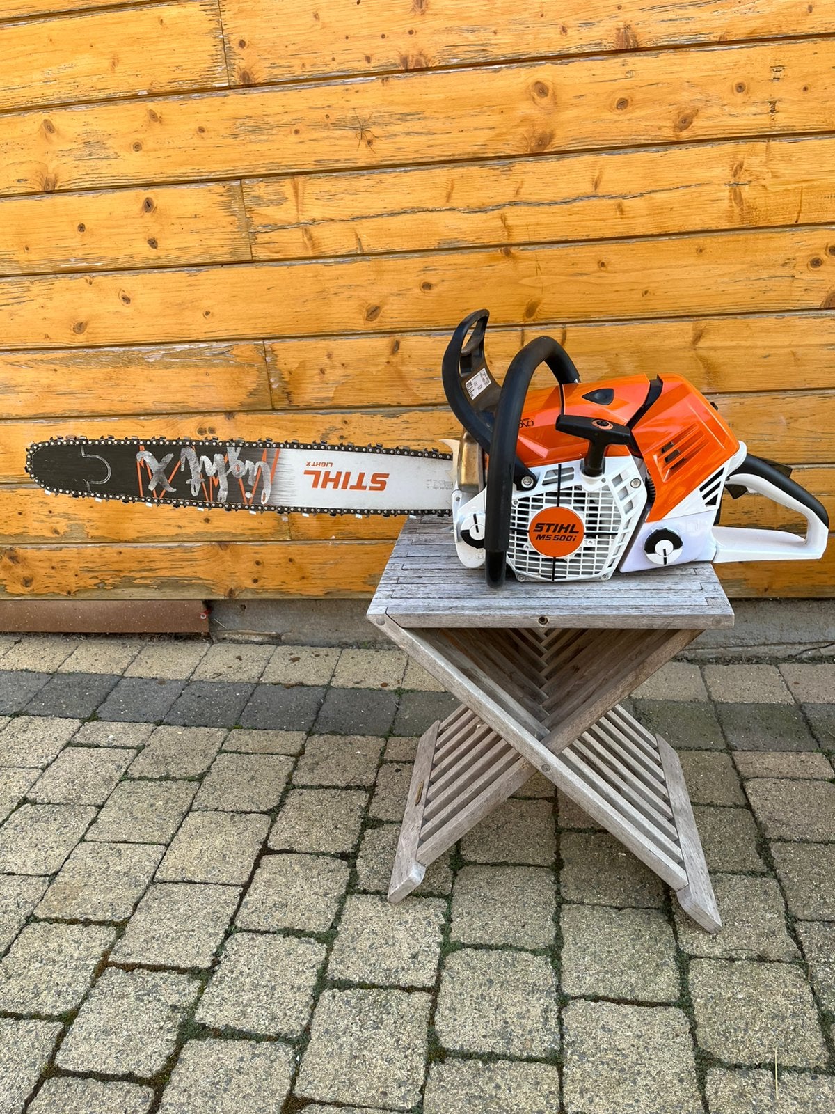 Kettingzaag, Tuin en Terras, Ophalen, Gebruikt