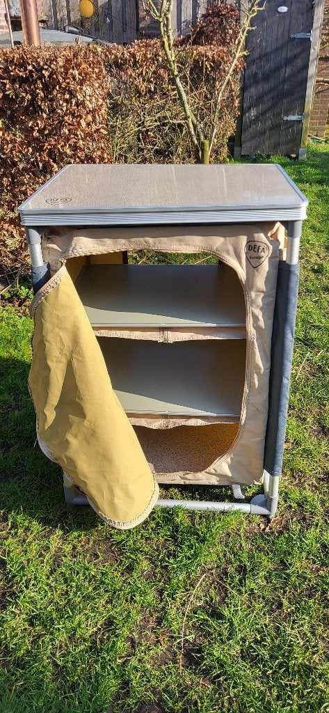 Campeer kast, Ophalen, Zo goed als nieuw, Campingkast