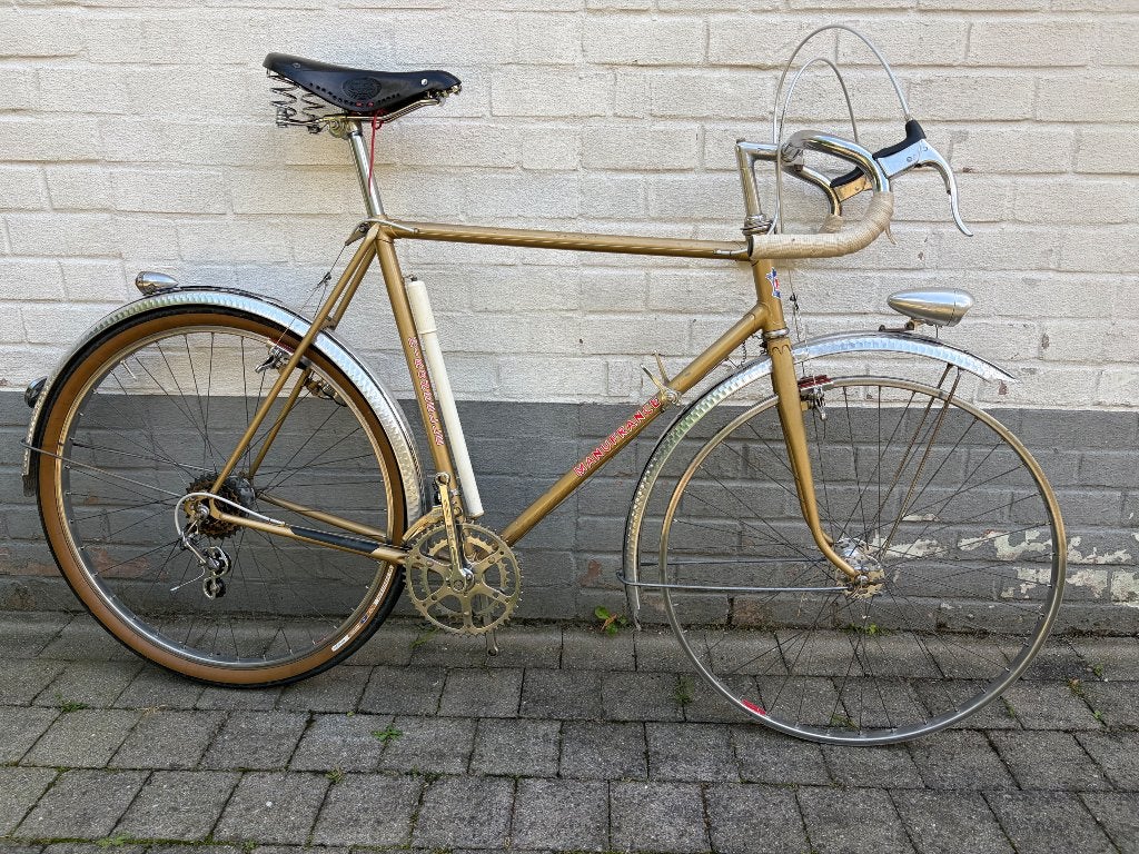 Hirondelle koersfiets - kadermaat 58 - 1968, Minder dan 10 versnellingen, Gebruikt, Velgrem, Overige maten