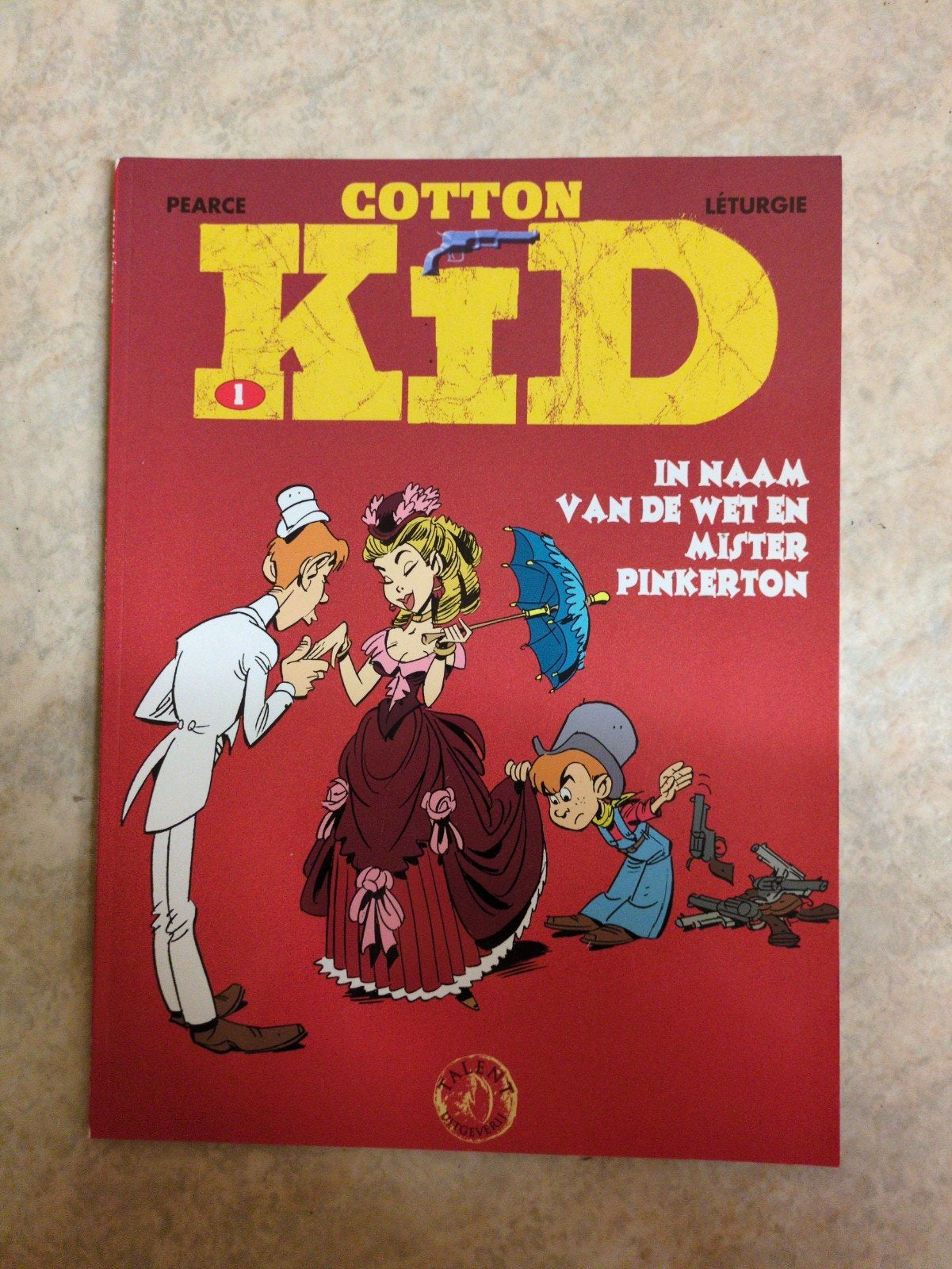 cotton kid 1 in naam van de wet en mister pinkerton, Ophalen of Verzenden, Latic