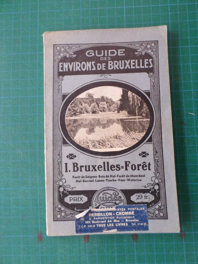 Guide des environs de Bruxelles (Maurice Cosyn) - non daté, Boeken, Reisgidsen, Ophalen of Verzenden, Maurice Cosyn, Reisgids of -boek