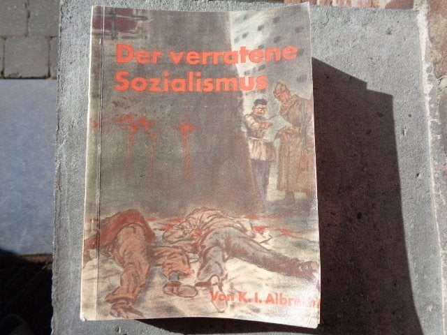 Antiquariaat WO2 periode 1941 , Der verratene Sozialismus, Boeken, Ophalen of Verzenden, Zo goed als nieuw, Maatschappij en Samenleving