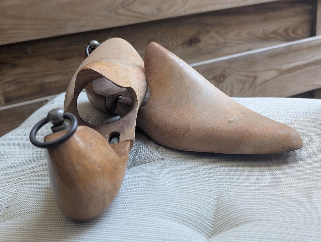 houten schoenbeschermers, Antiek en Kunst, Ophalen