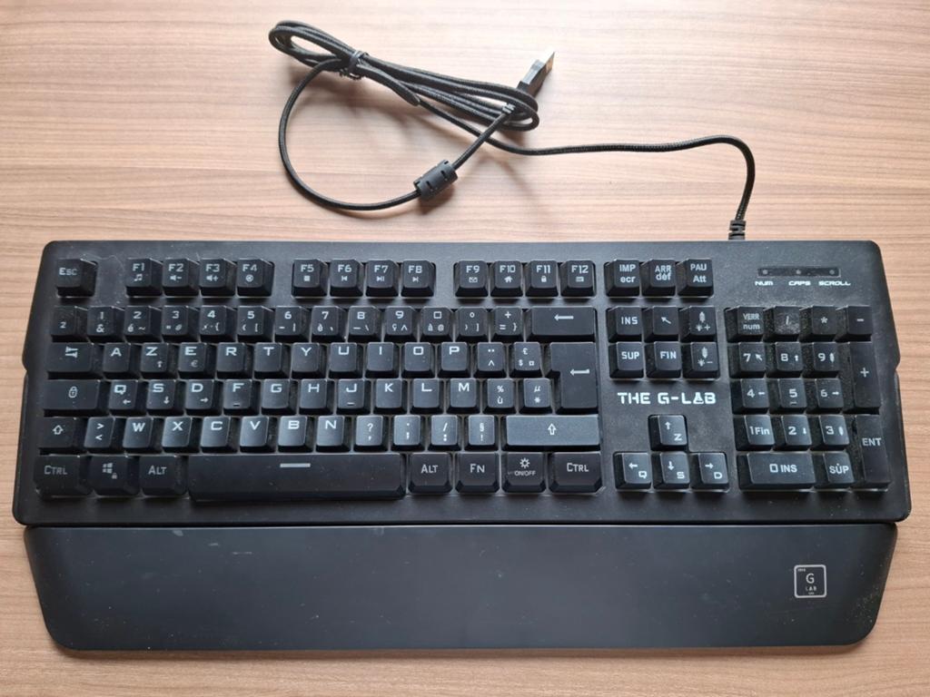 Gaming Toetsenbord, Computers en Software, Ophalen, Gaming toetsenbord, Azerty, Zo goed als nieuw