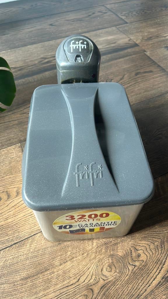 Frifri 5828 Duo Fil 3200W friteuse – werkt perfect, Elektronische apparatuur, 3 tot 4 liter, Ophalen, Gebruikt, Uitneembare binnenpan