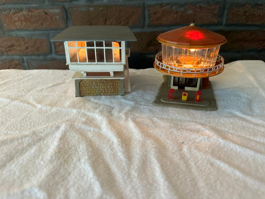 Faller huisjes met verlichting, Hobby en Vrije tijd, Ophalen, Gebruikt