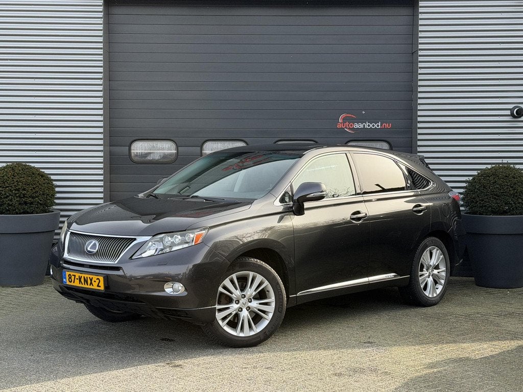 Lexus RX 450h 4WD Luxury | Panoramadak | Camera | Navigatie, Auto's, Euro 5, Gebruikt, Leder, 5 zetels