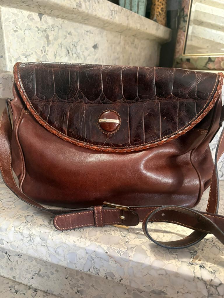 FRANCO GODI schouder-en crossover tas, Handtassen en Accessoires, Tassen | Damestassen, Ophalen of Verzenden, Zo goed als nieuw