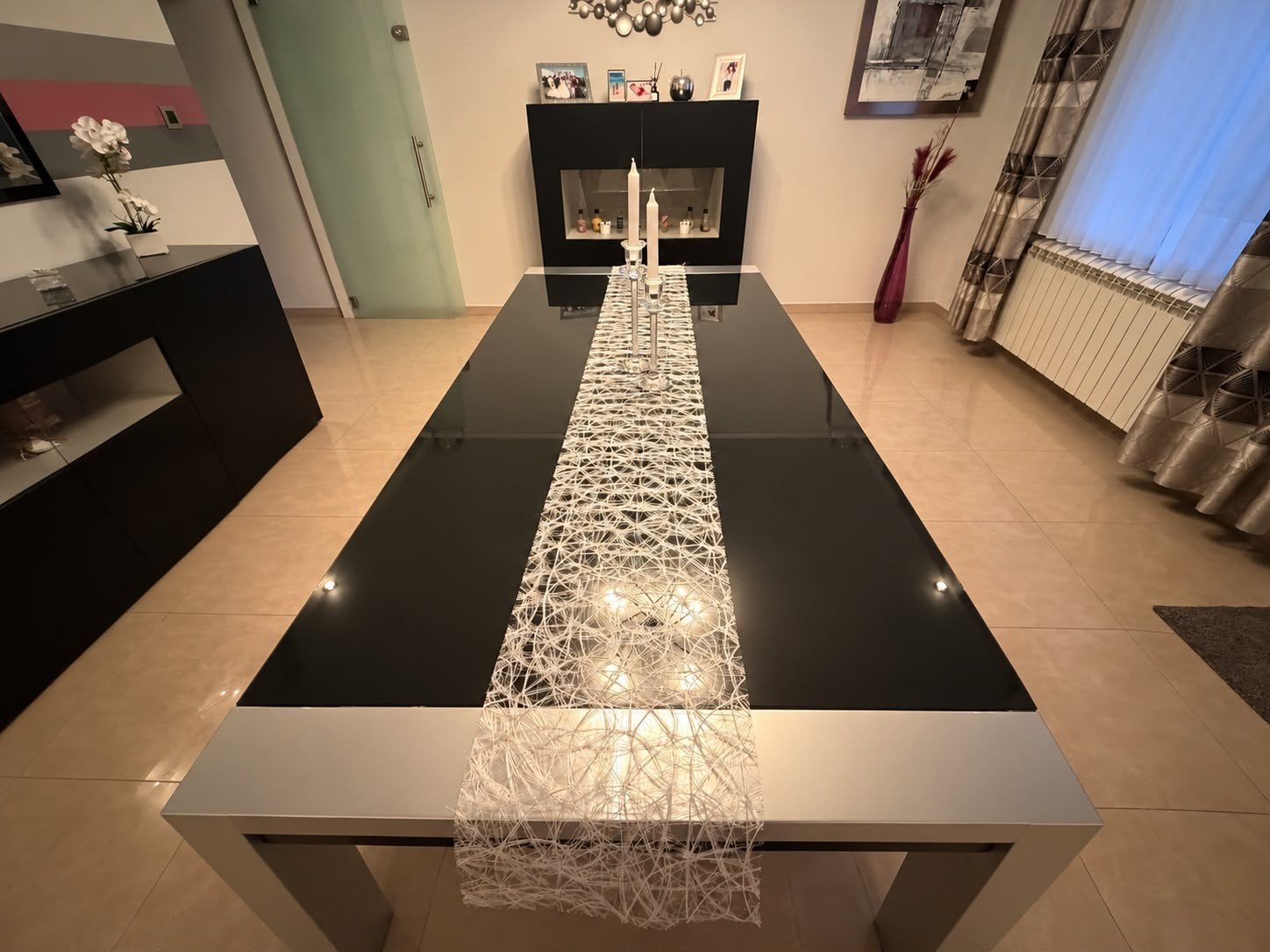 Urgent a saisir !!! 100€ Table  etat impeccable, Cinq personnes ou plus, Comme neuf, Verre, Enlèvement