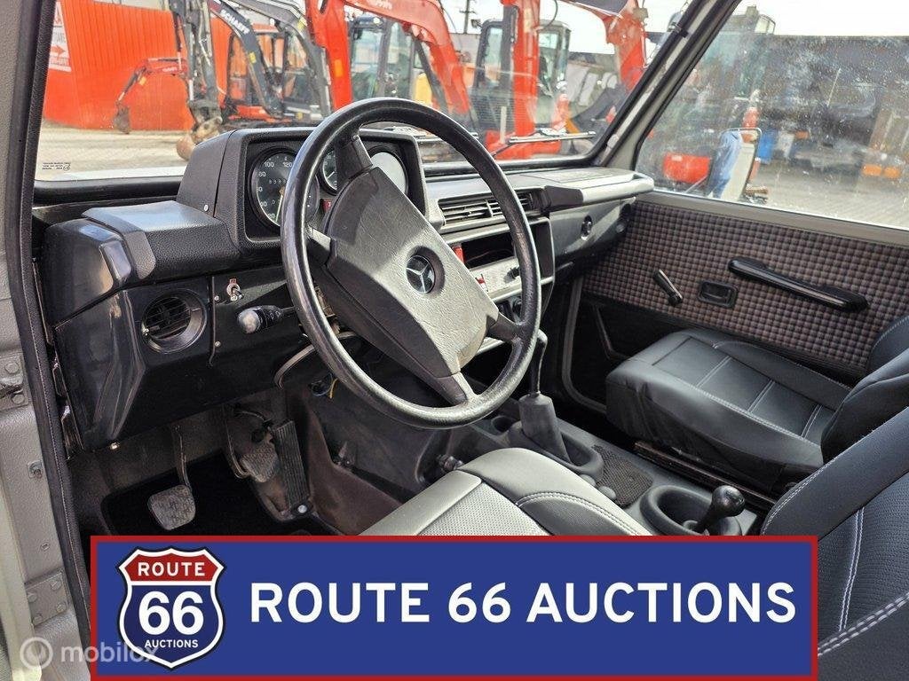 Mercedes-Benz 280 GE | 1983 | Route 66 Auctions, Auto's, Zwart, Mercedes-Benz, Bedrijf, Handgeschakeld