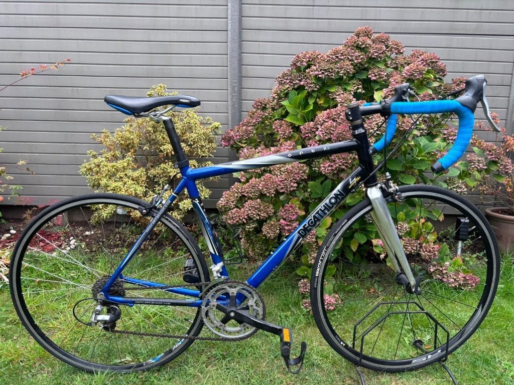 Vélo de course Décathlon Sports 7.1, Vélos & Vélomoteurs, Vélos | Vélos de course, Autres marques, 10 à 15 vitesses, Frein sur jante