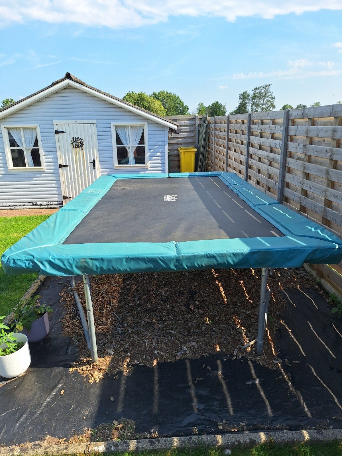 Trampoline, Ophalen