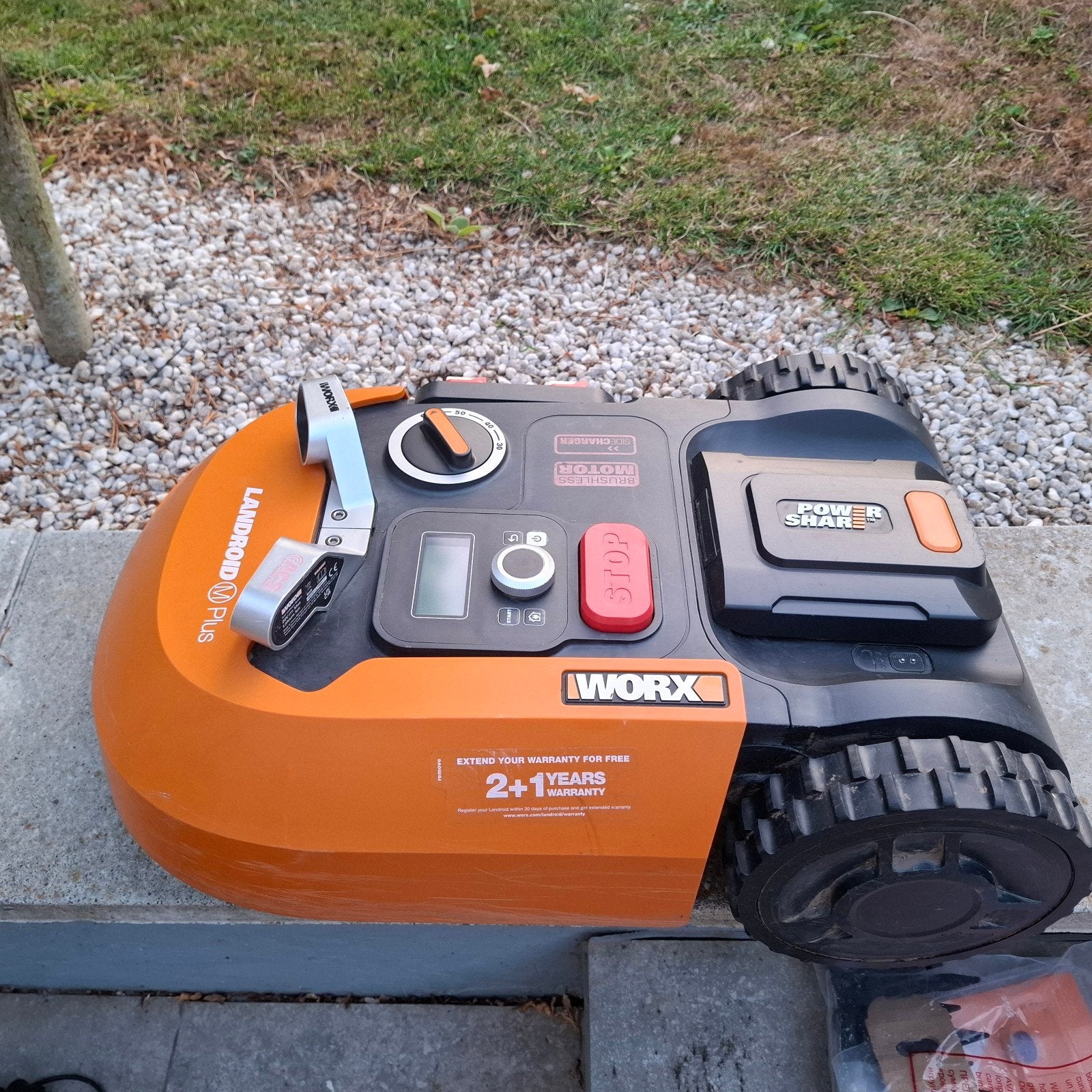 Tondeuse à gazon robotique Landroid WR167E, Moins de 20 cm, Enlèvement, Utilisé, Contrôlable via l'application
