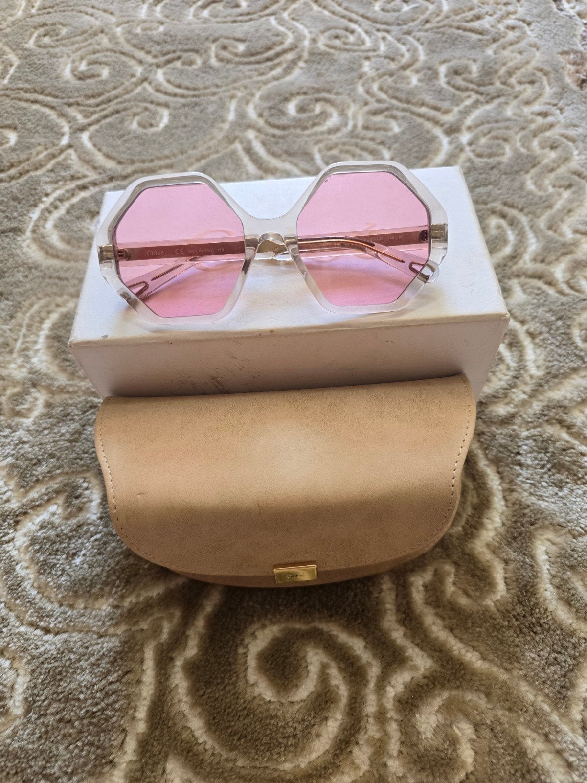 Chloe Wıllow bril als nieuw, Zo goed als nieuw, Roze, Bril, Ophalen