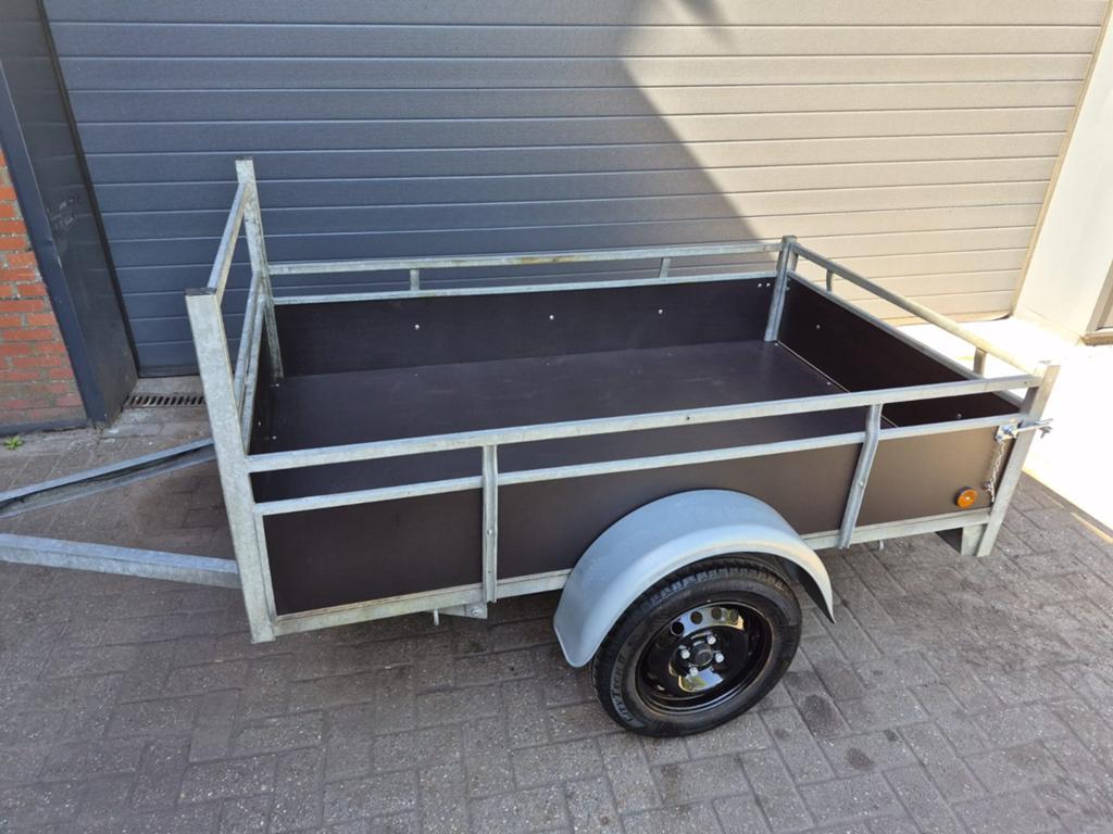 Aanhanger gegalvaniseerd 200x125, Auto diversen, Aanhangers en Bagagewagens, Ophalen