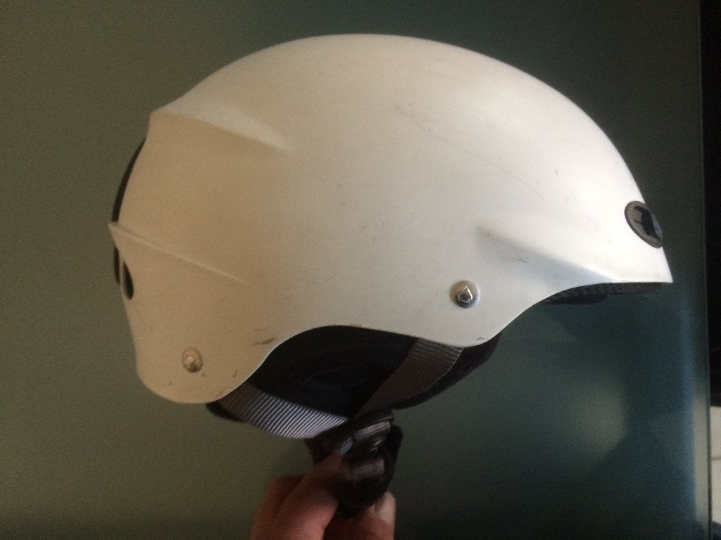Casque de ski/snowboard pro-tec blanc taille 52-54, Sports & Fitness, Ski & Ski de fond, Enlèvement, Utilisé, Ski, Autres types