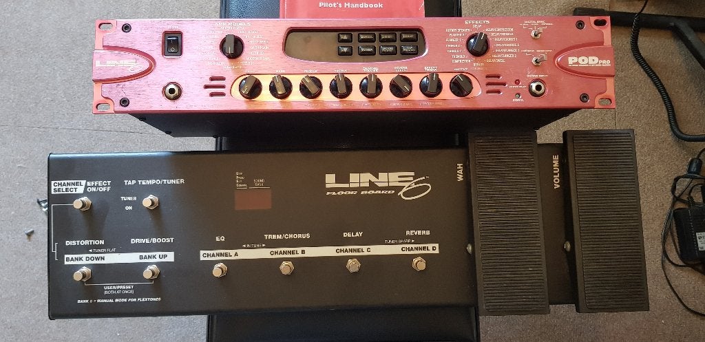 Line6 POD Pro met Floorboard, Ophalen, Gebruikt