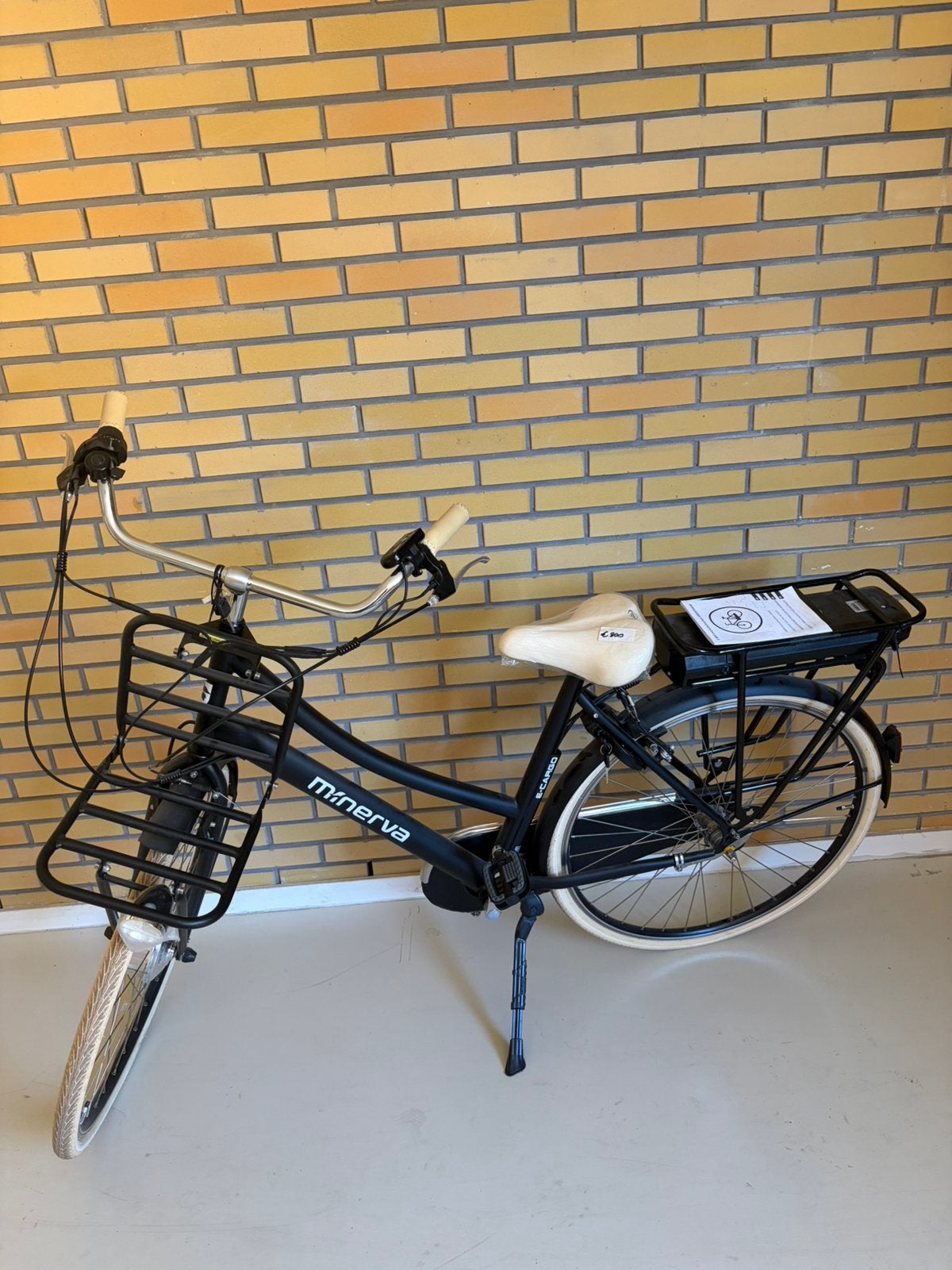 Nieuwe Minerva E-Cargo N3 elektrische fiets nieuwe staat, Fietsen en Brommers, Ophalen, Zo goed als nieuw