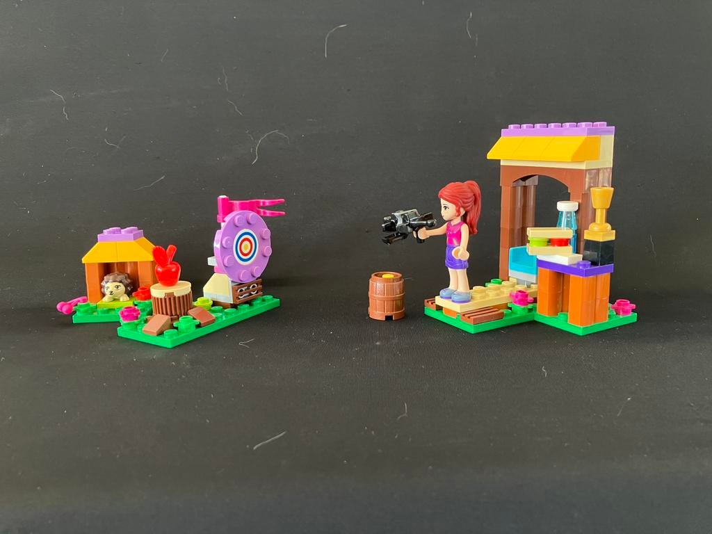 LEGO Friends Avonturenkamp Boogschieten - 41120, Ophalen of Verzenden, Zo goed als nieuw, Lego, Friends
