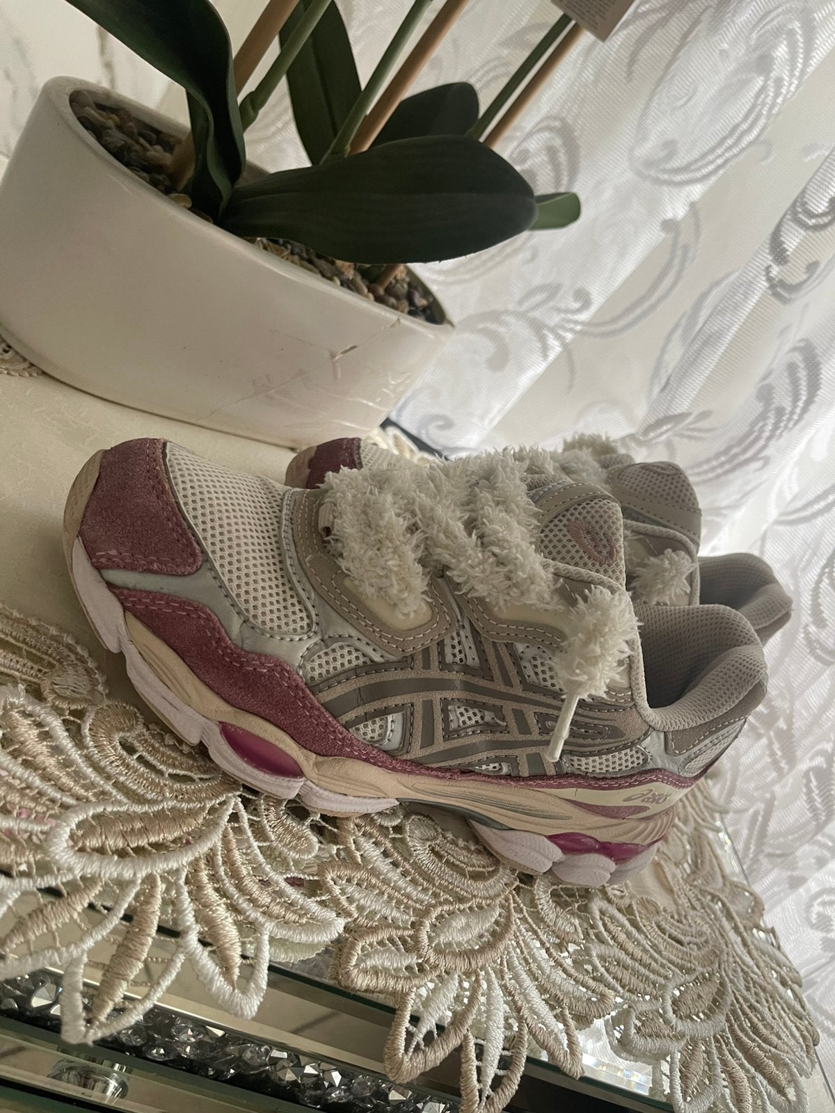 Asics gel nyc roze, Enlèvement, Comme neuf, Rose