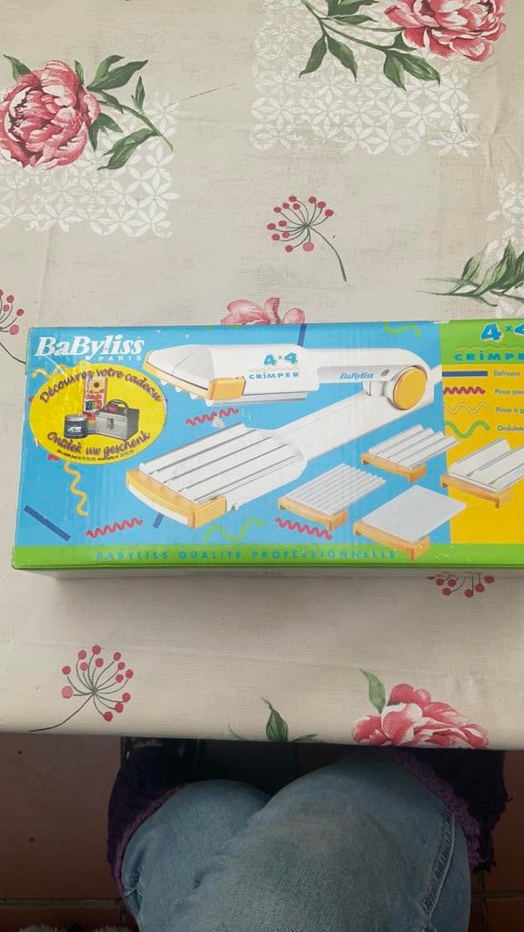 BaByliss 4x4 Crimper Nieuw, Ophalen of Verzenden, Nieuw, Haarverzorging