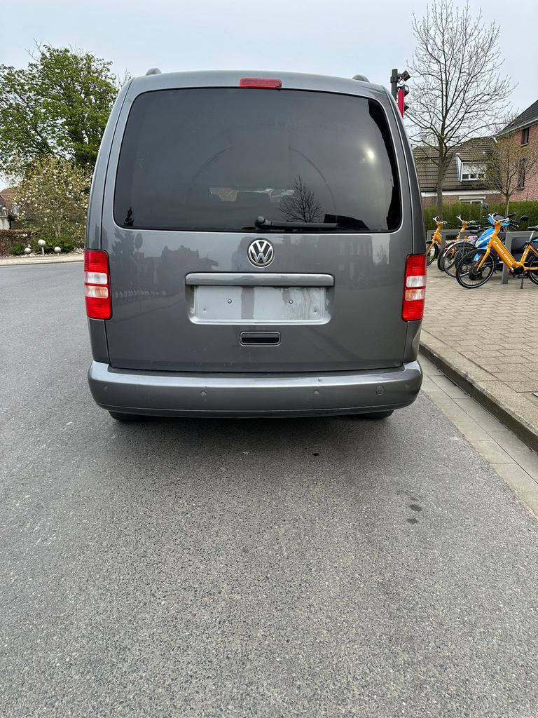 Volkswagen caddy 1.6 TDI– 2014– KM186.000—Airco, Auto's, Volkswagen, Euro 5, Stof, Parkeersensor, Bedrijf