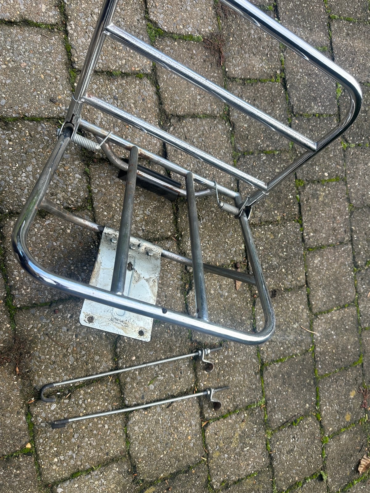 Origineel bagagerek achter Vespa Oldtimer VNB VBB VBA VNA, Enlèvement ou Envoi, Utilisé