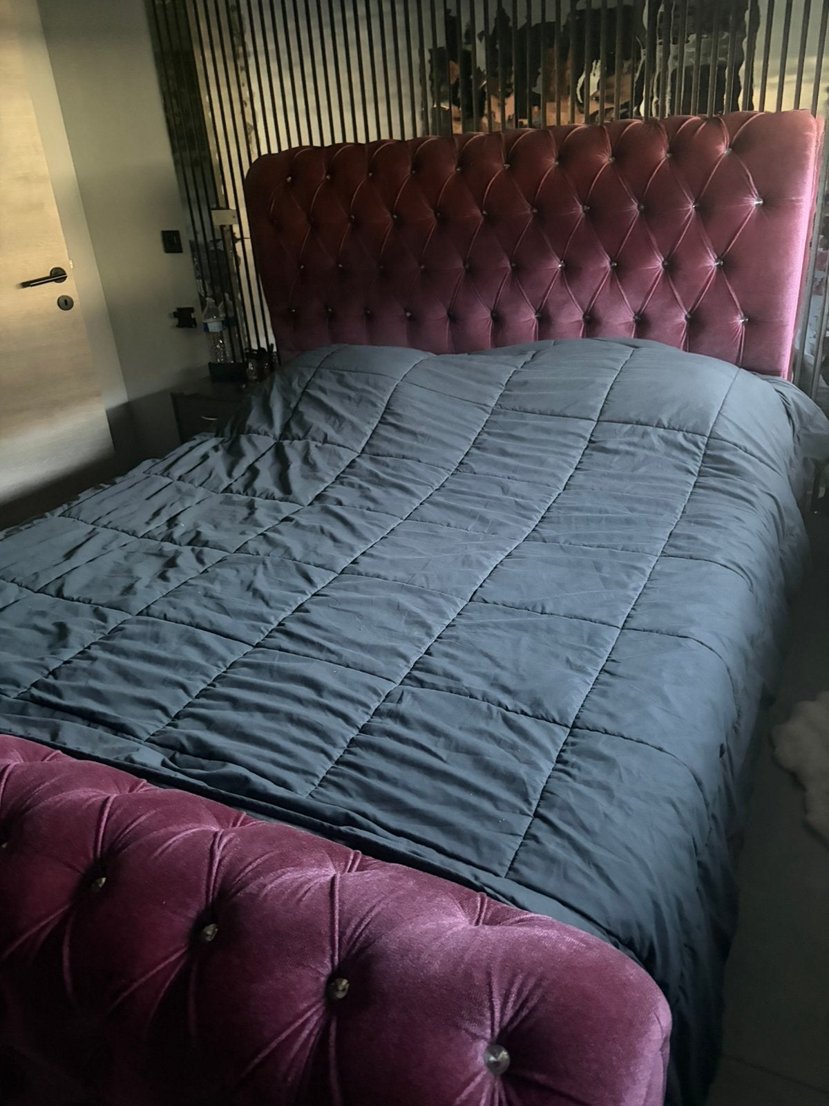 Leuke 2 persoons bed, Huis en Inrichting, Slaapkamer | Boxsprings, Ophalen, Gebruikt, 200 cm