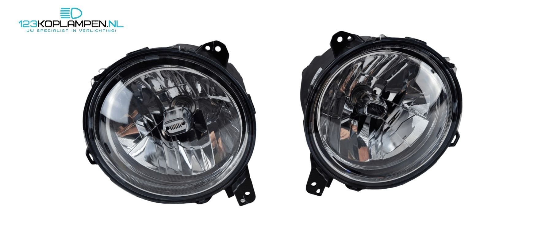 Jeep Wrangler JL 2018- Koplamp Koplampen links rechts, Auto-onderdelen, Jeep, Gebruikt, -, -