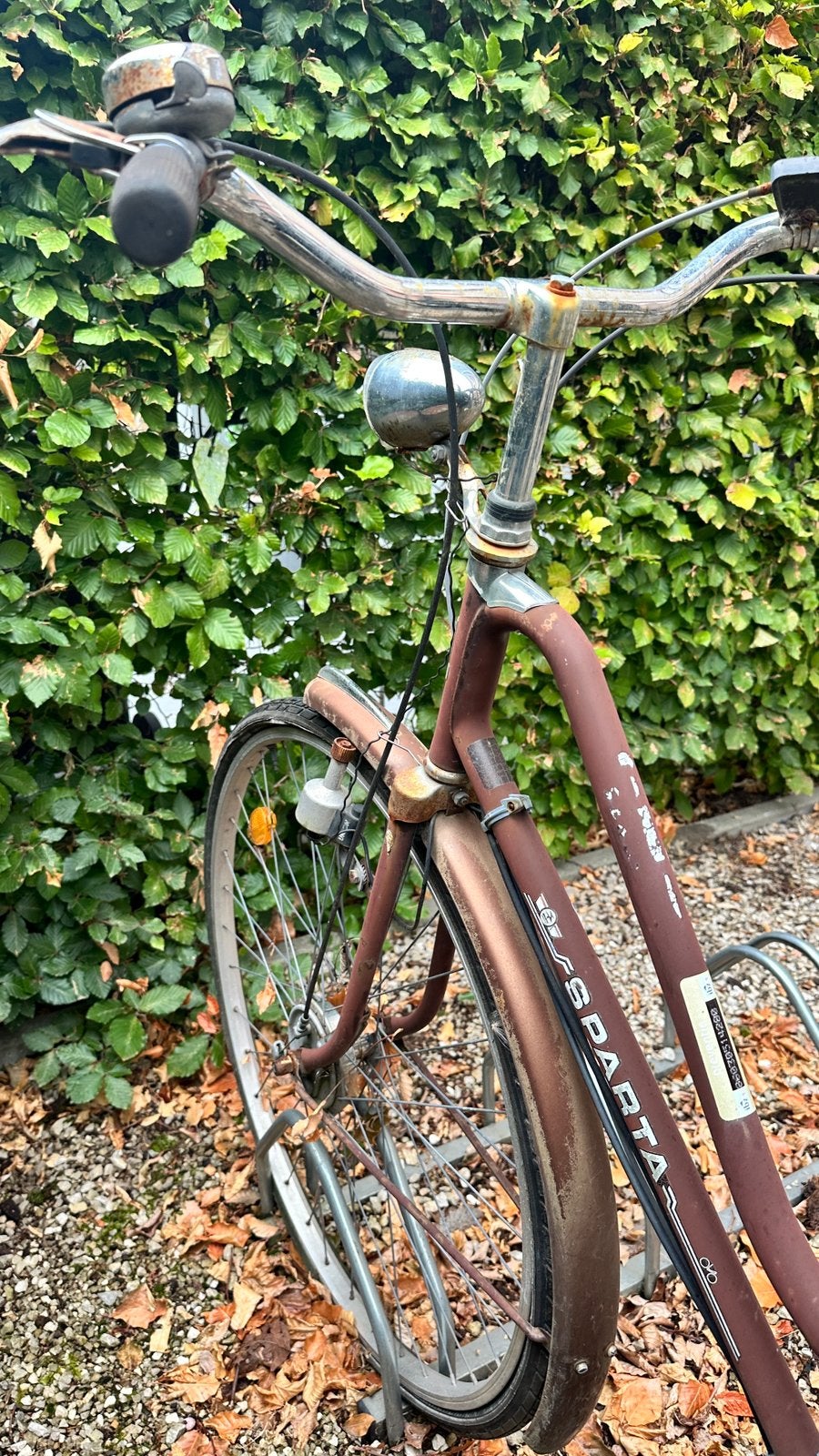 Gratis sparta fiets, Ophalen