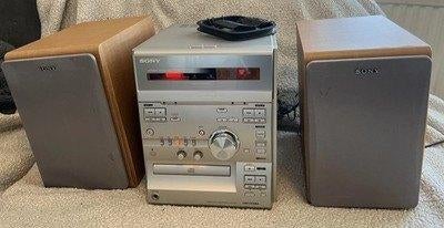 Sony CP-CP2WA compact hifi stereo muziek systeem, Audio, Tv en Foto, Stereoketens, Zo goed als nieuw, Cassettedeck, Cd-speler