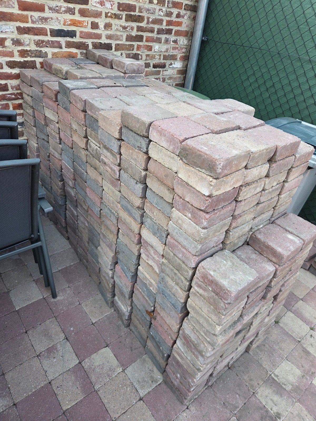 Betonklinkers te koop, Tuin en Terras, Tegels en Klinkers, Ophalen, Beton, 10 m² of meer, Klinkers