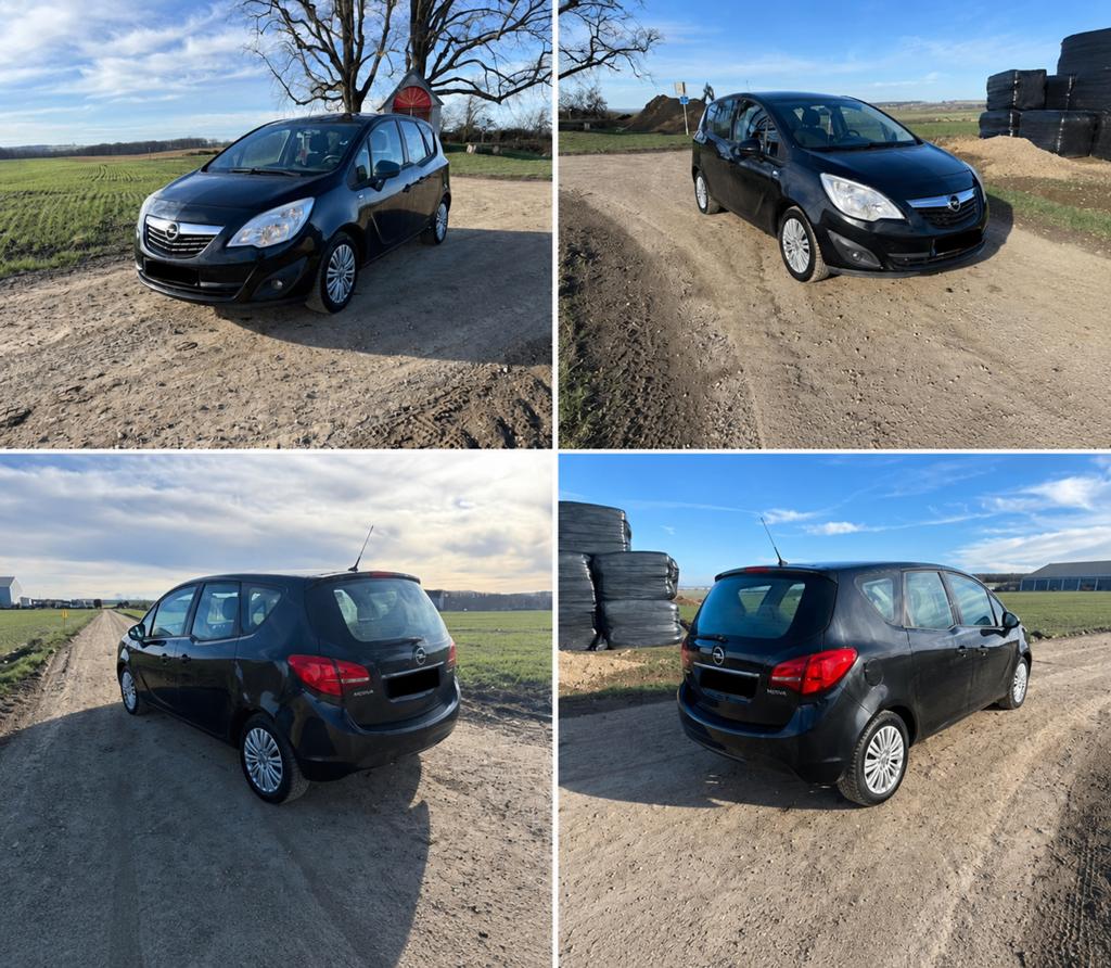 Verkoop alle onderdelen Opel Meriva 2023, Auto's, Euro 5, Monovolume, Zwart, 5 deurs