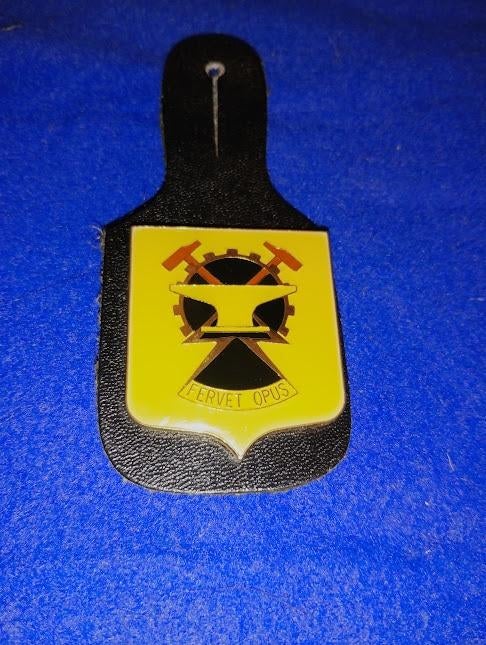 Breloque  Comp. Log. Sup. N., Collections, Enlèvement ou Envoi, Armée de terre, Emblème ou Badge