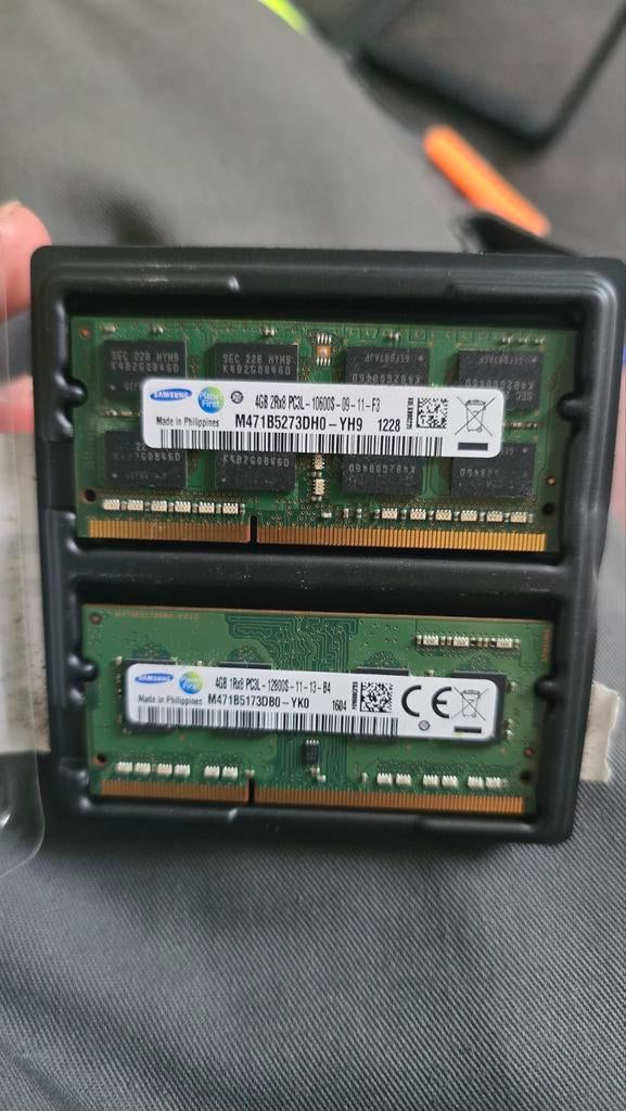 8GB (2x 4GB) Samsung DDR3L SODIMM laptopgeheugen., Computers en Software, RAM geheugen, Ophalen, Laptop