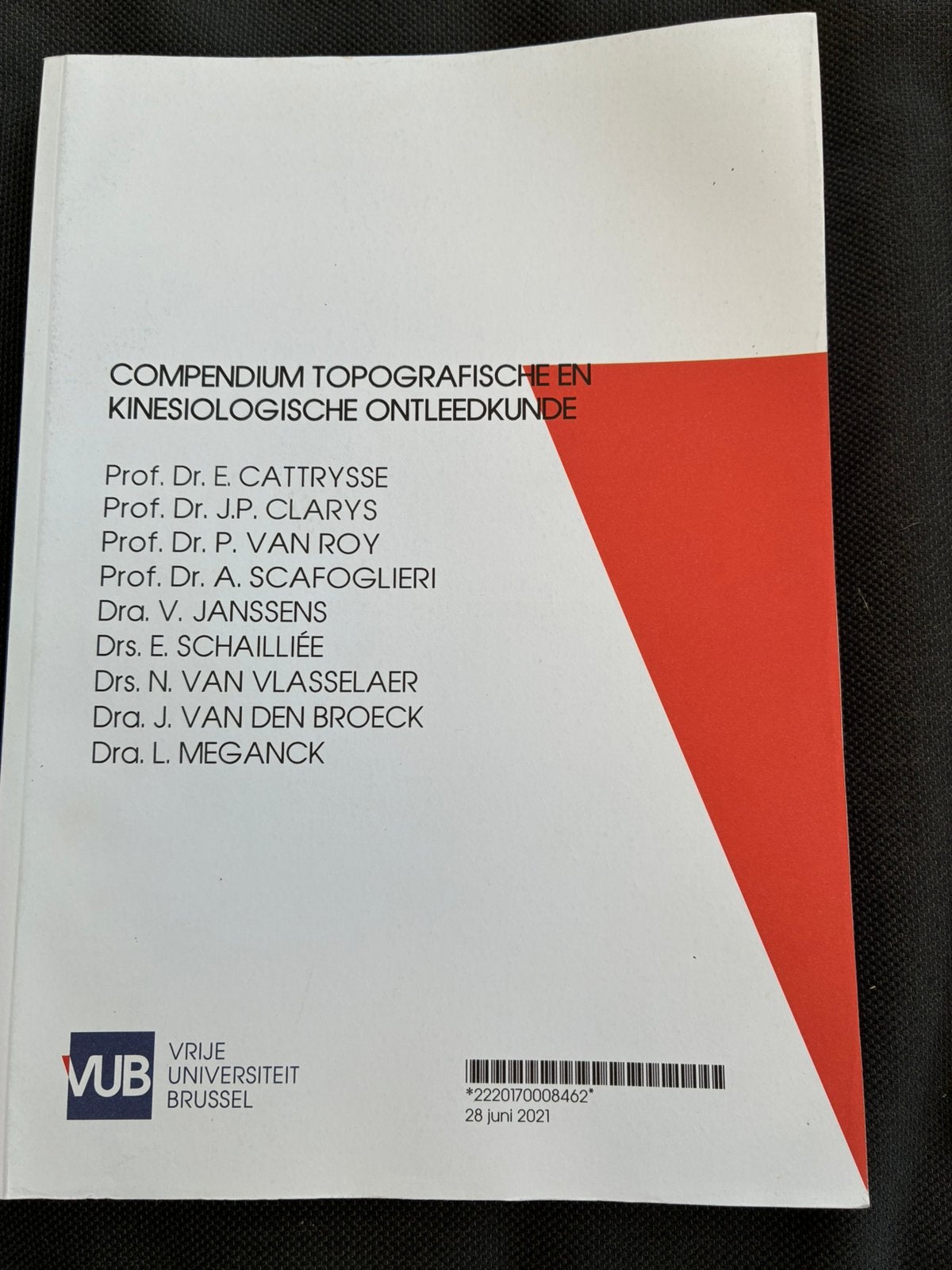Compendium topgrafische en kinesiologische ontleedkunde, Enlèvement, Comme neuf