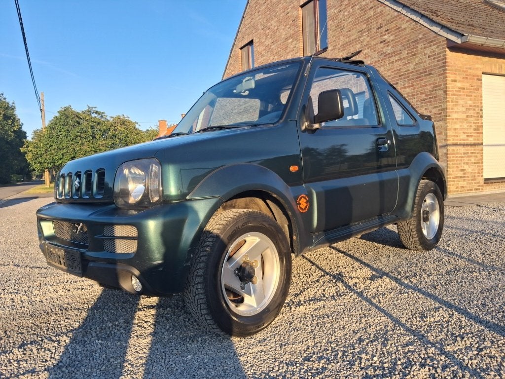 suzuki jimny #4x4 # cabriolet ! 87 000 km ! coloré en 2006, Autos, Suzuki, Achat, Entreprise, Boîte manuelle, Vert