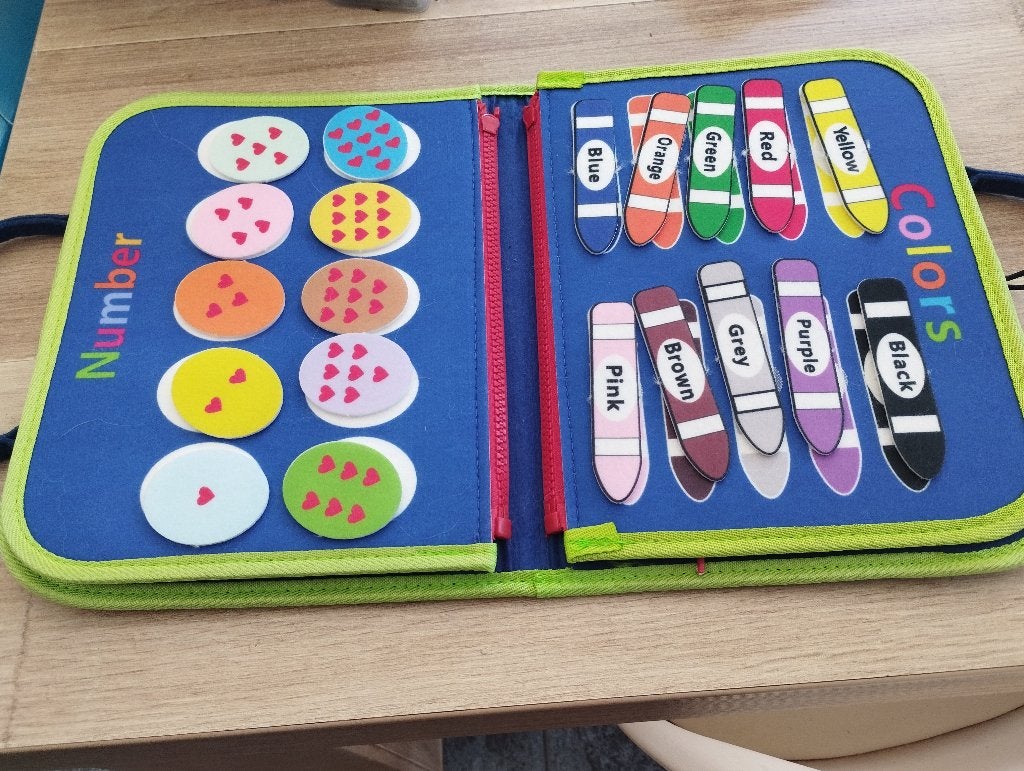 Busy Board, Ophalen, Ontdekken