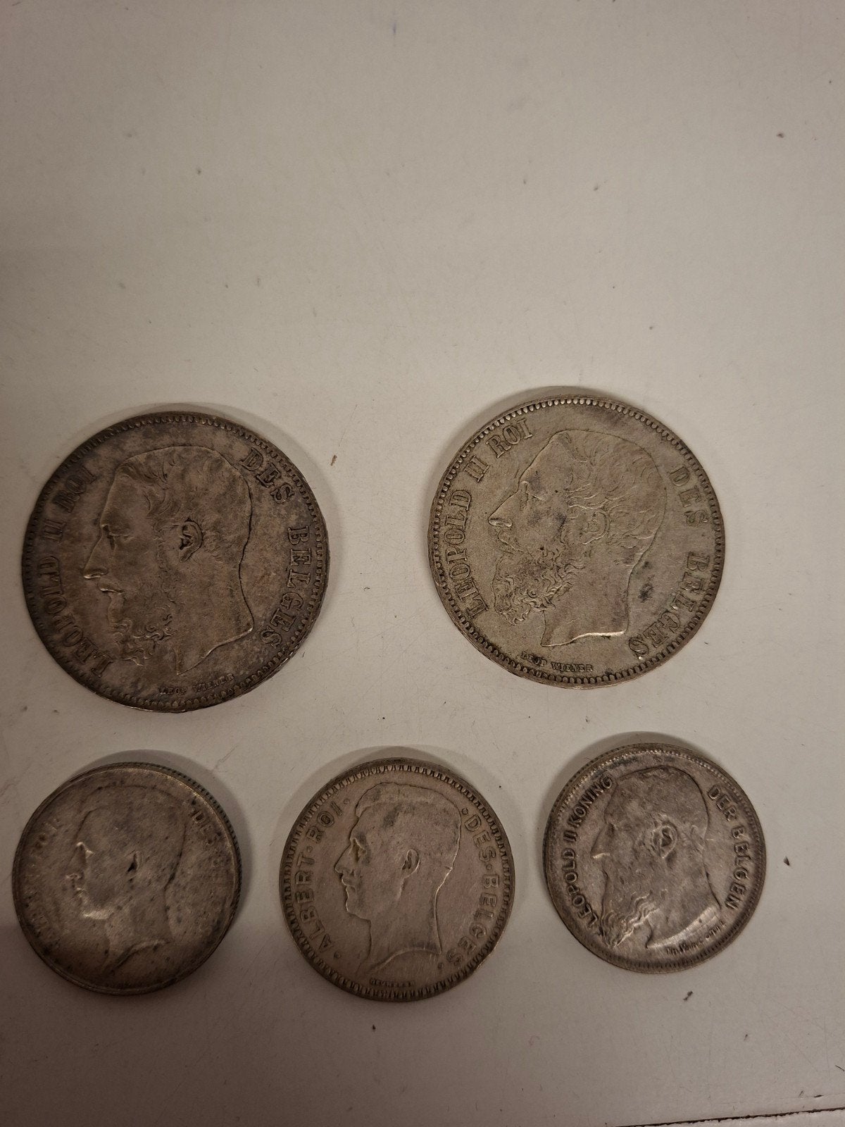 Zilver munten, Postzegels en Munten, Ophalen, Zilver, Zilver