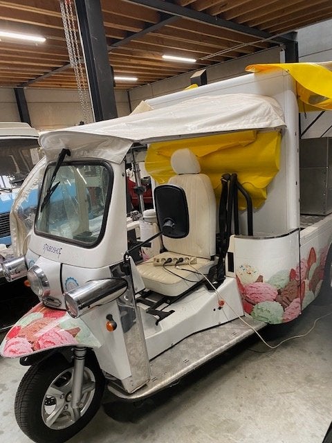 IJSKAR TUKTUK elektrisch, Ophalen