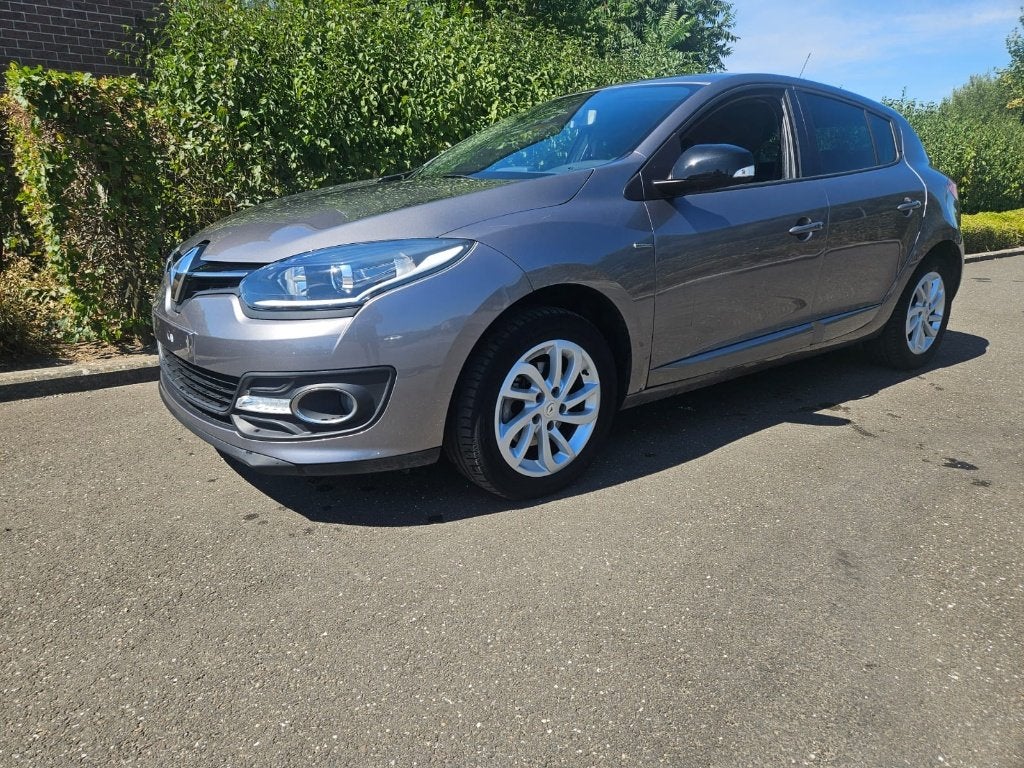Renault Megane 1.5 DCi  81.612 KM  AIRCO  GPS, Auto's, Voorwielaandrijving, Stof, Zwart, 4 cilinders