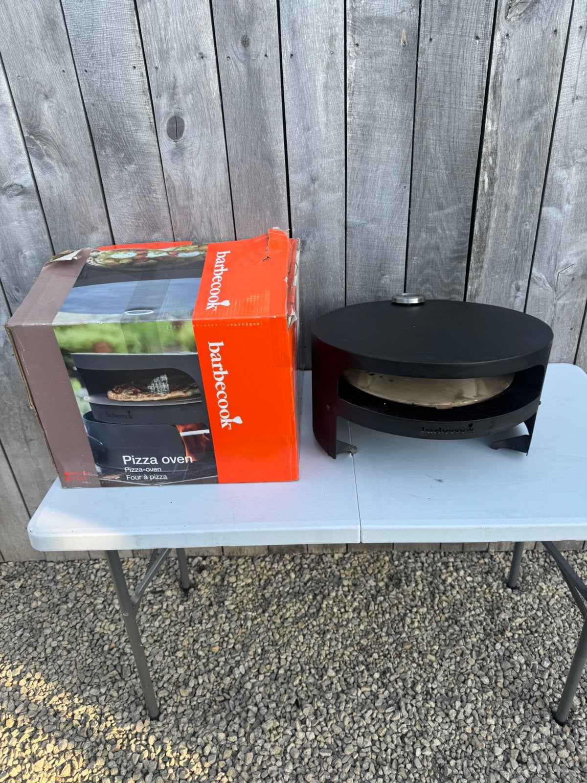 Pizza oven, Audio, Tv en Foto, Platenspelers, Ophalen, Zo goed als nieuw