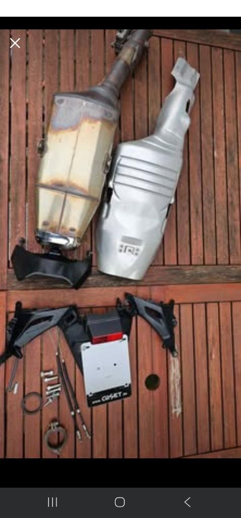 Originele uitlaat Fireblade 1000RR bouwjaar 2006, Ophalen of Verzenden, Gebruikt